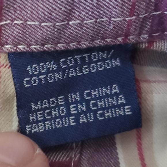 ROPER long sleeve western button-up shirt with pearl snap buttons 2XL Cowboy - Picture 6 of 6